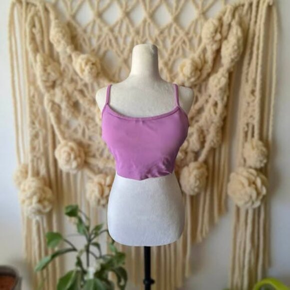 PRETTY IN PINK SPORT BRA - Picture 1 of 4